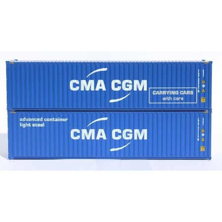 Jacksonville Terminal N Scale CMA CGM Mix Pack B Container JTC405092M